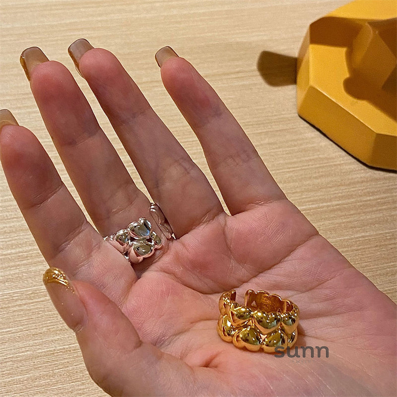 Aiko Double Heart Ring [YF2Z8APL]