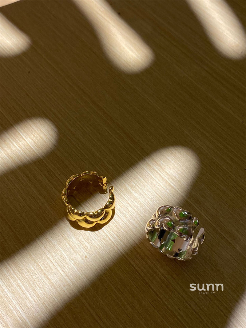 Aiko Double Heart Ring [GM26YTGO]