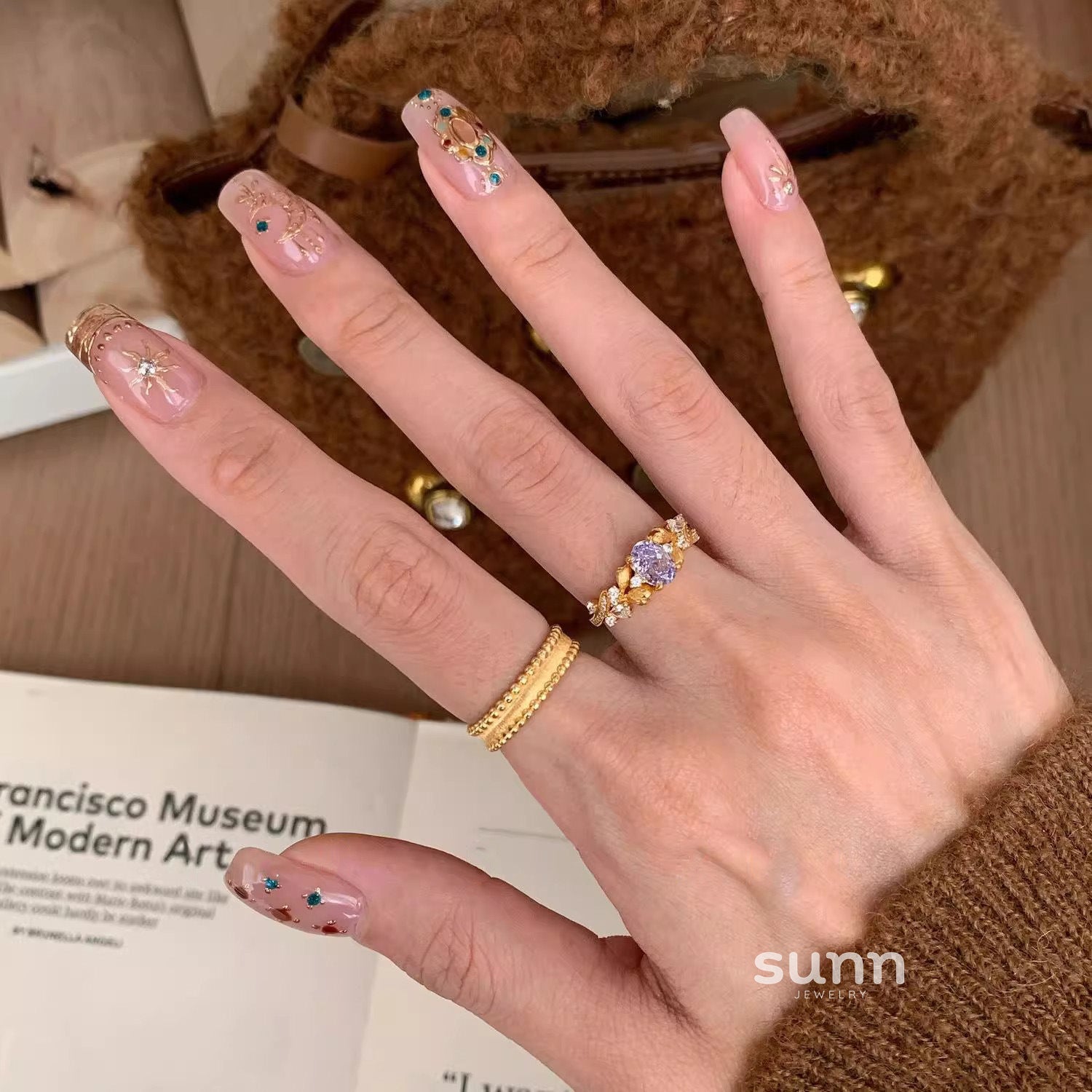 Ailani Bauhinia Vintage Rings [TS23B25U]