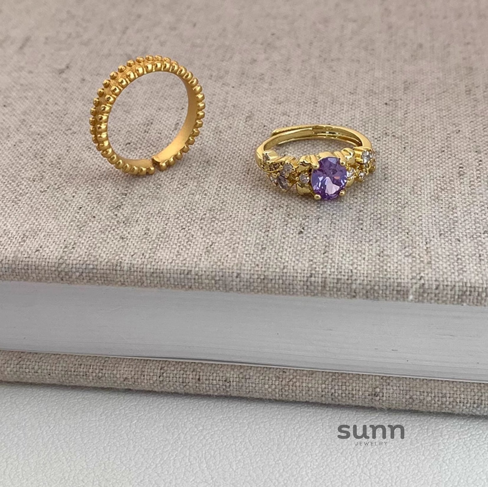 Ailani Bauhinia Vintage Rings [D6PBHDUM]