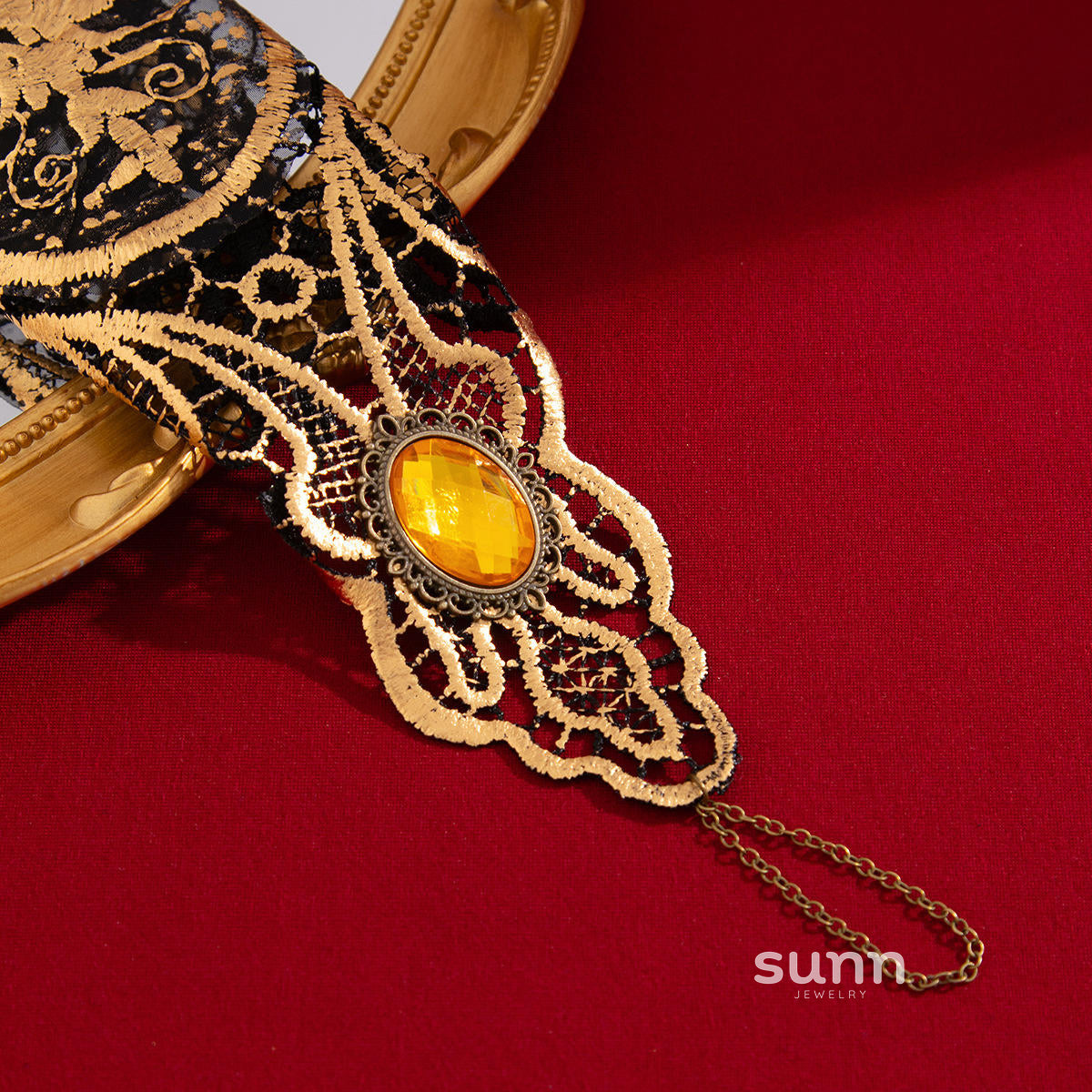 Ailani Statement Choker Necklace [MX0V3GJ3]