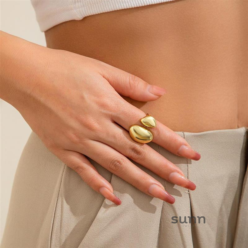 Ailis Liquid Lava Ring Set [DMPH09CI]