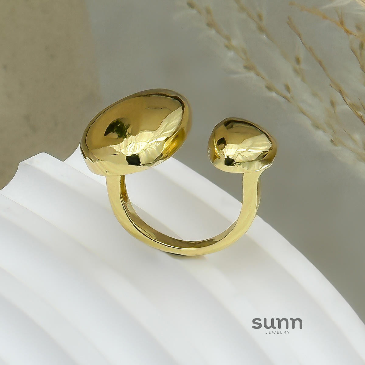 Ailis Liquid Lava Ring Set [MY9MJLDR]