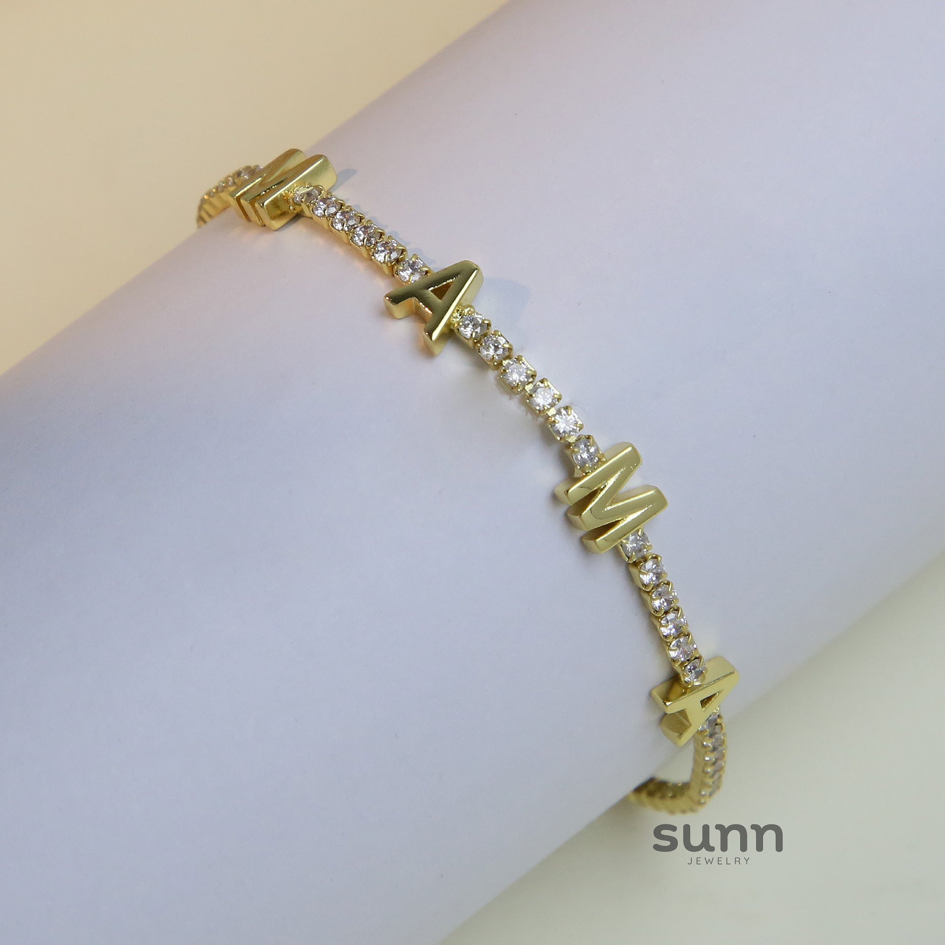 Ailyn Pave Mama Bracelet [7ZZ2X1TA]