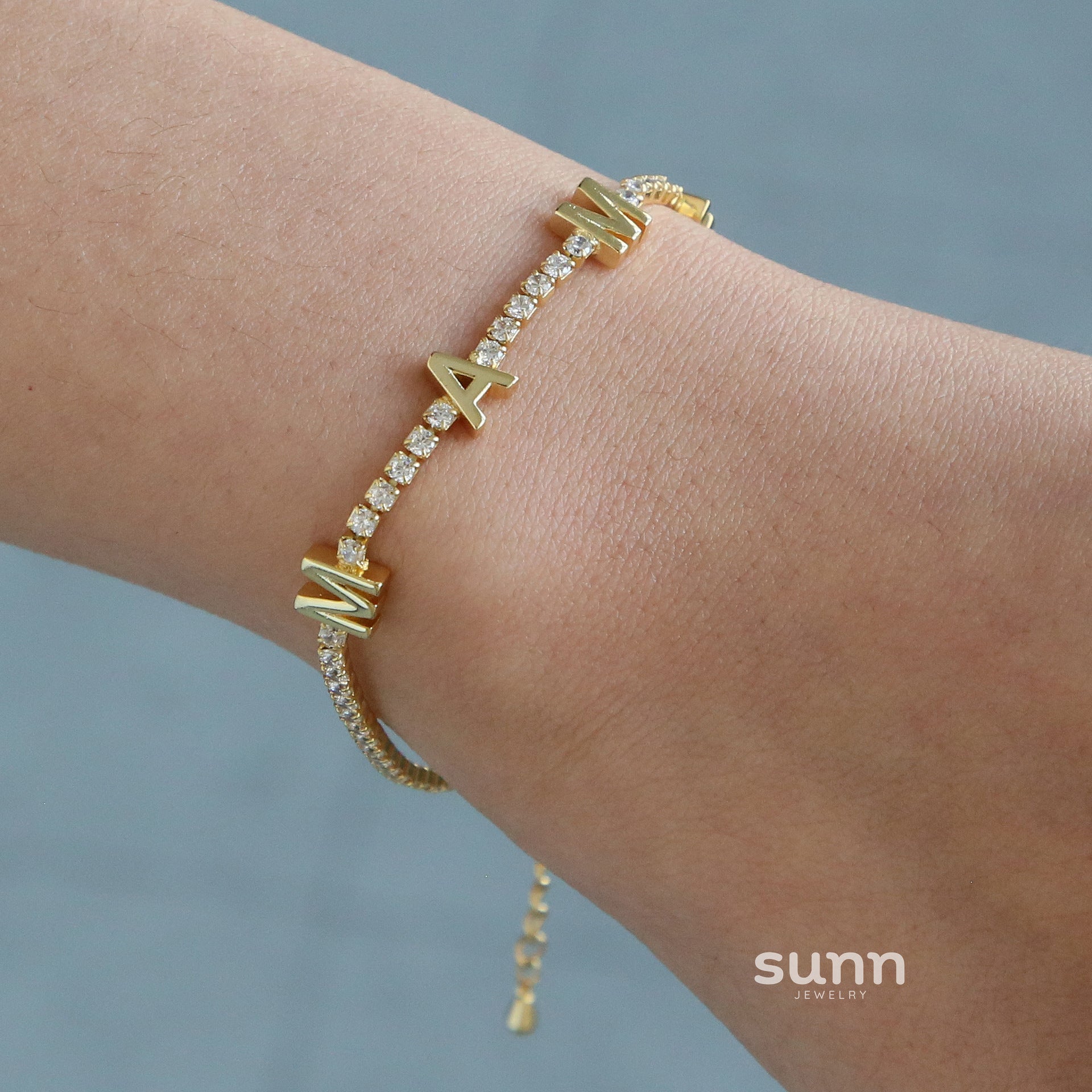 Ailyn Pave Mama Bracelet [ADL4ZAH5]