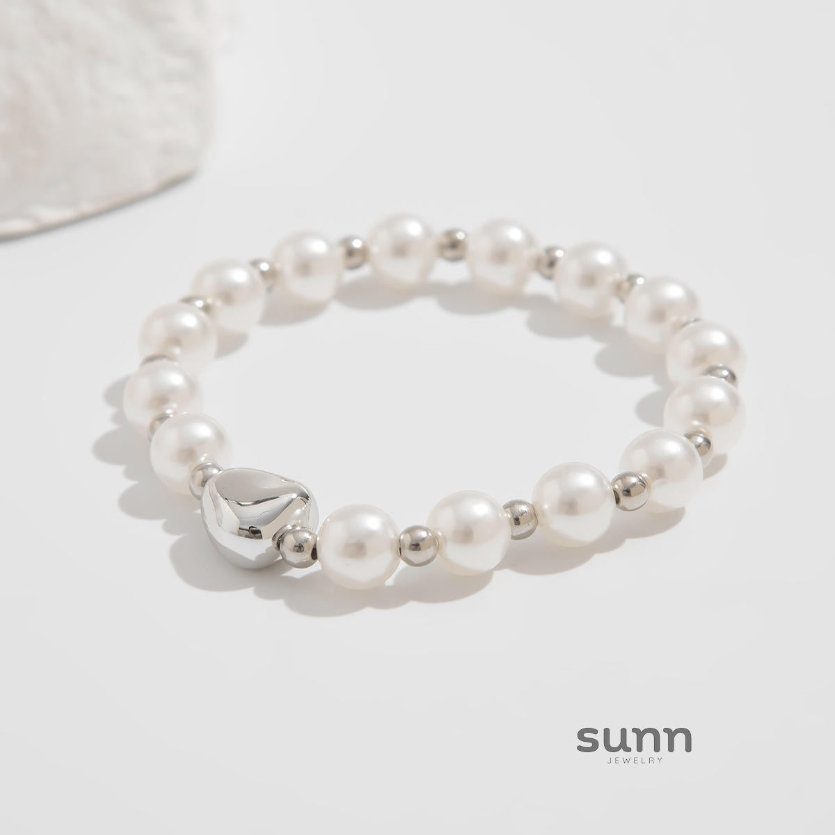 Ailynn Asymmetrical Pleated Metal Bracelet [0AJXWFP2]