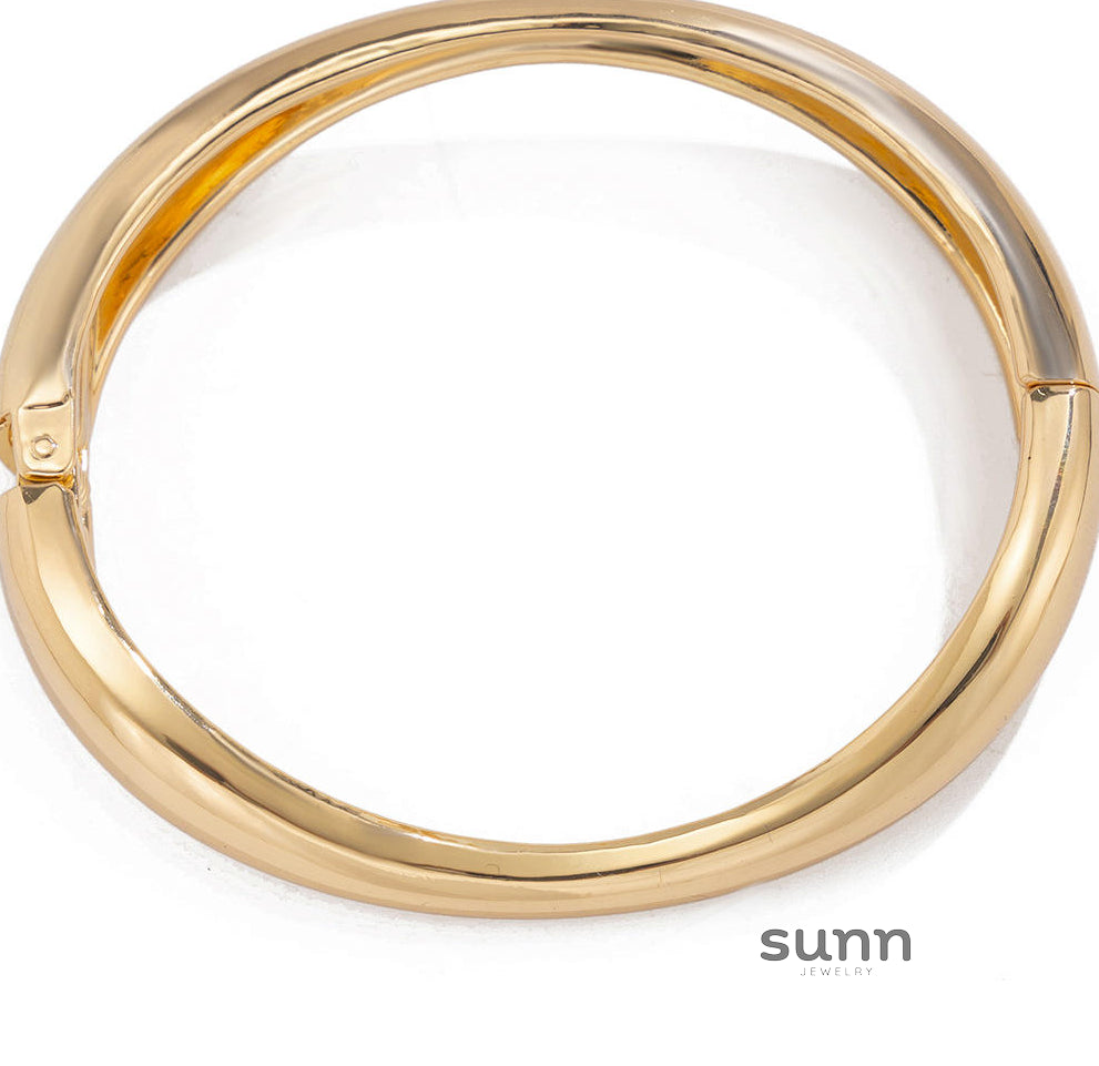 Ailynn Asymmetrical Pleated Metal Bracelet [AHA5U4NQ]