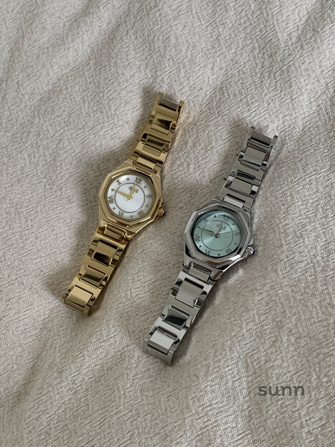 Aime Polished Steel Watch [XT61ENUT]