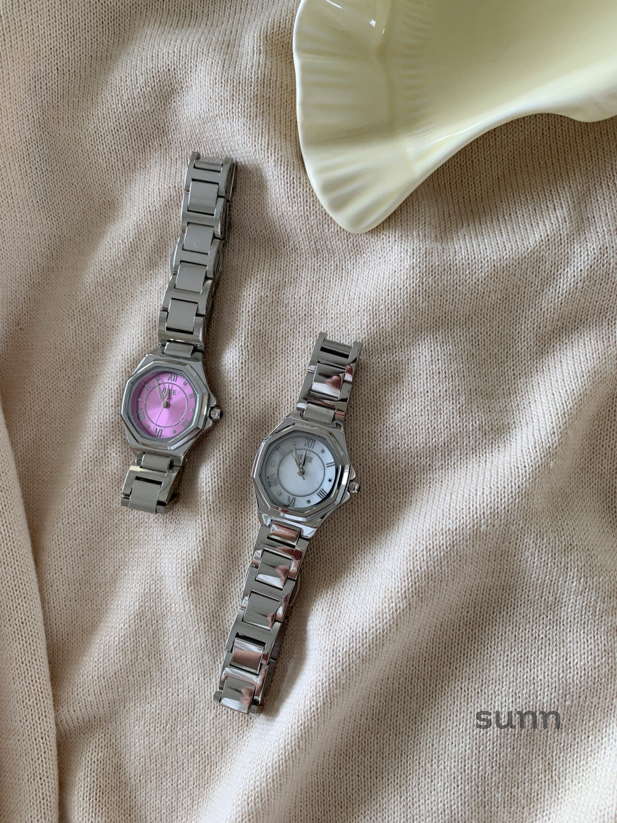 Aime Polished Steel Watch [VG3U9MJ7]