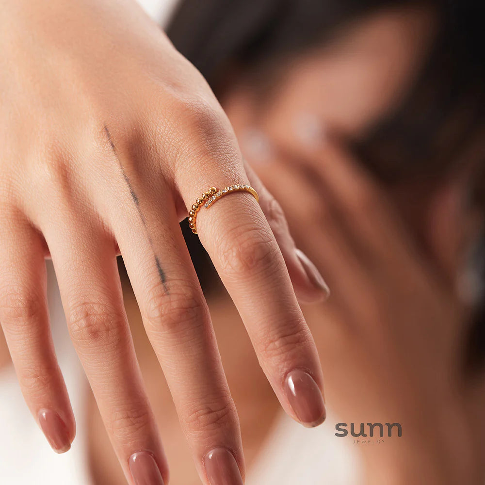Ainsleigh Pearl Open Ring