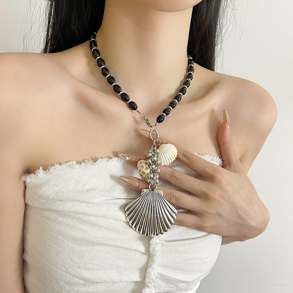 Ainslie Mother-of-Pearl Grape Necklace [RDFDDPYL]