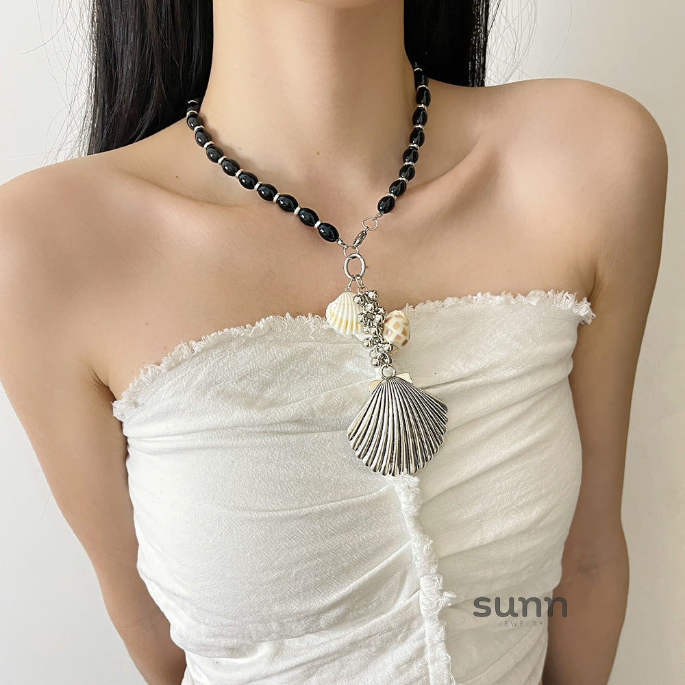 Ainslie Mother-of-Pearl Grape Necklace [NH0BG1Z3]