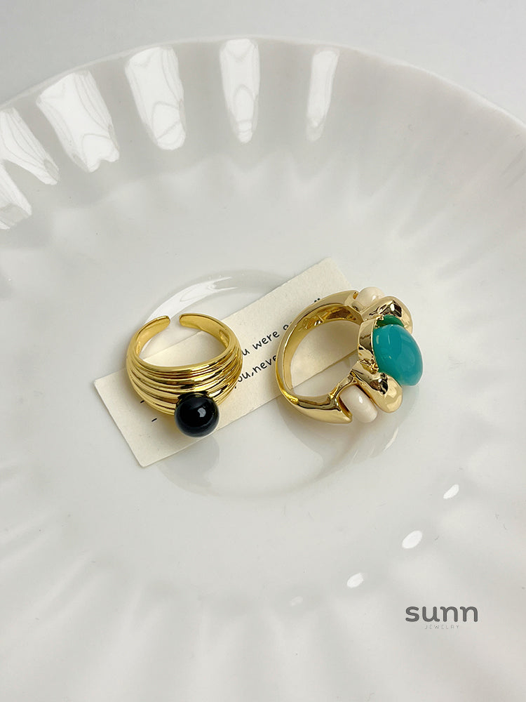 Aitanna Amazonite Statement Ring [FJ4J8HCS]