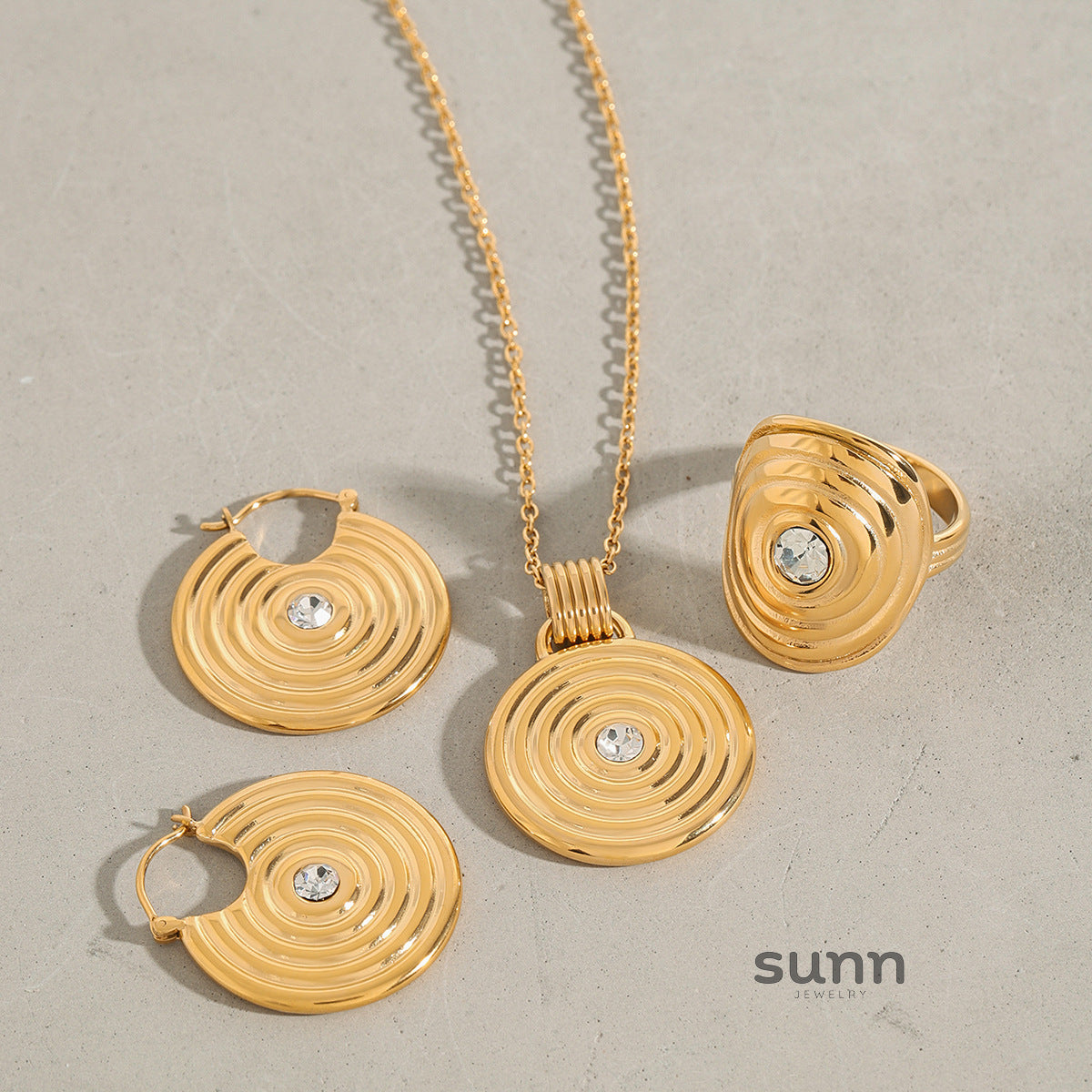 Aitanna Oval Diamond Jewelry Set [7U1EC9E2]