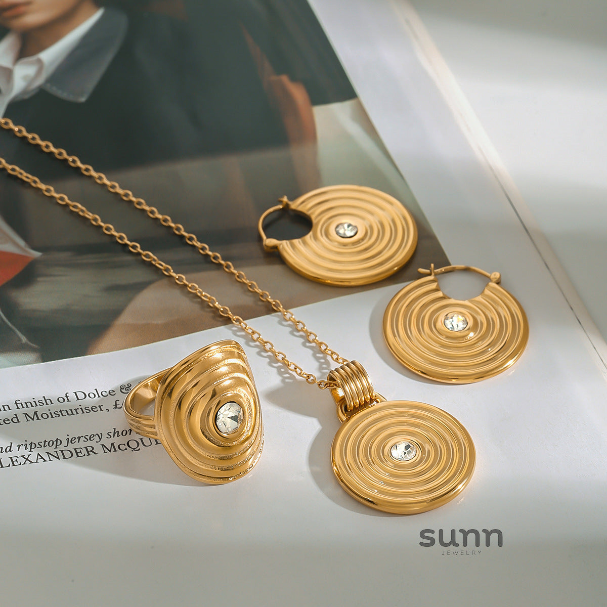 Aitanna Oval Diamond Jewelry Set [1J8KEKNK]