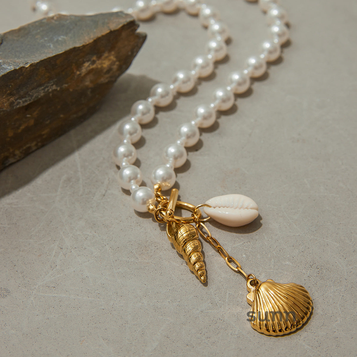 Aitanna Pearl Shell Necklace [96A8YC90]