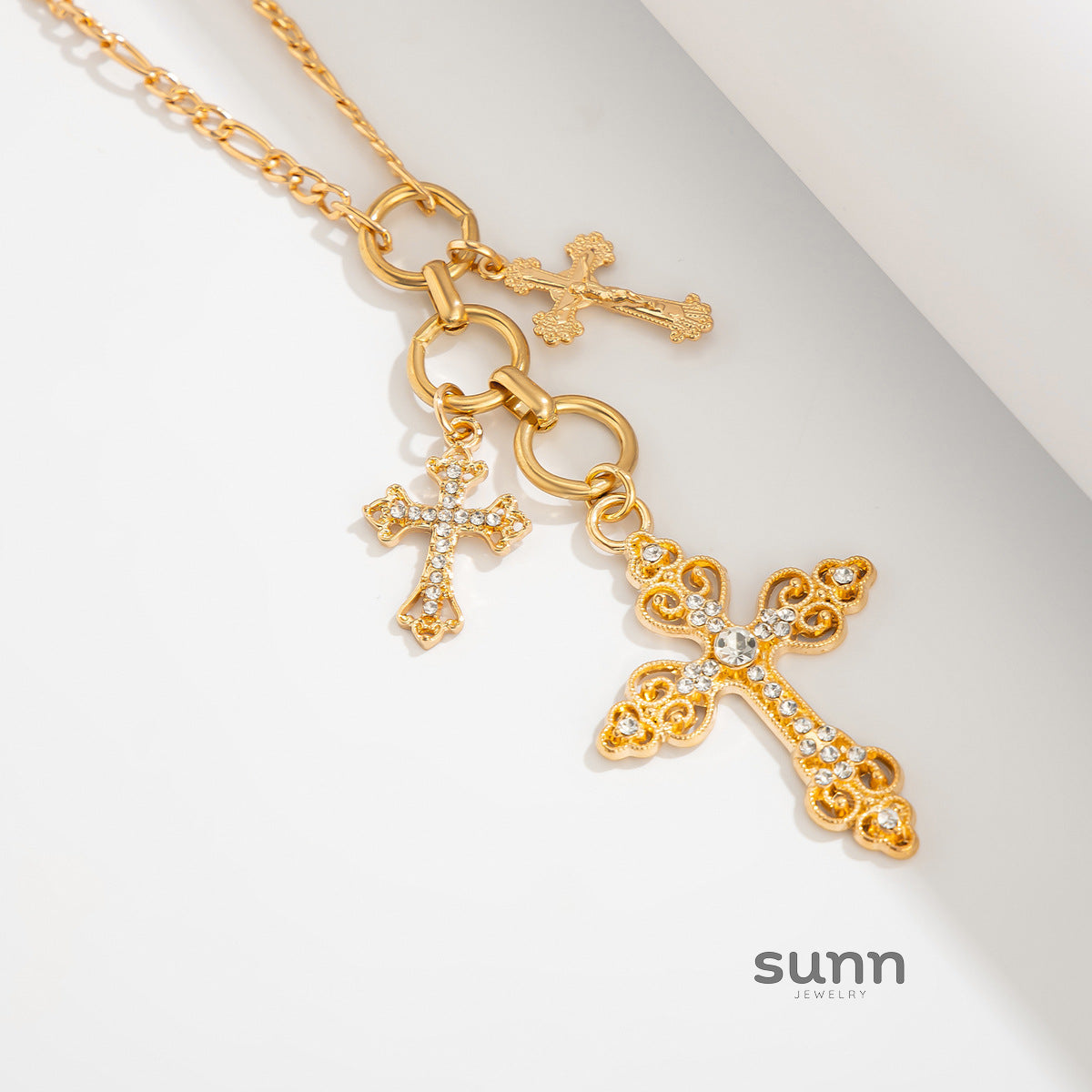 Aiya Irregular Pearl Heart Necklace [DCR6R0NE]