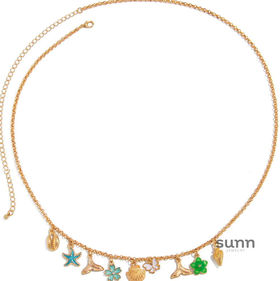 Aiya Ocean Charm Waist Chain