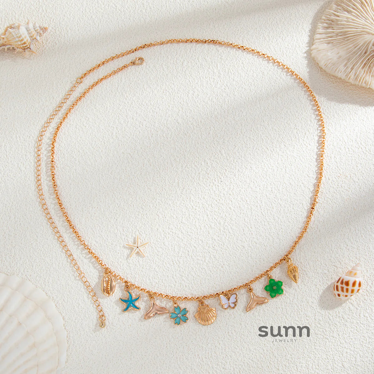 Aiya Ocean Charm Waist Chain