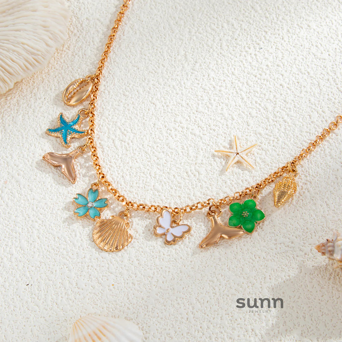 Aiya Ocean Charm Waist Chain
