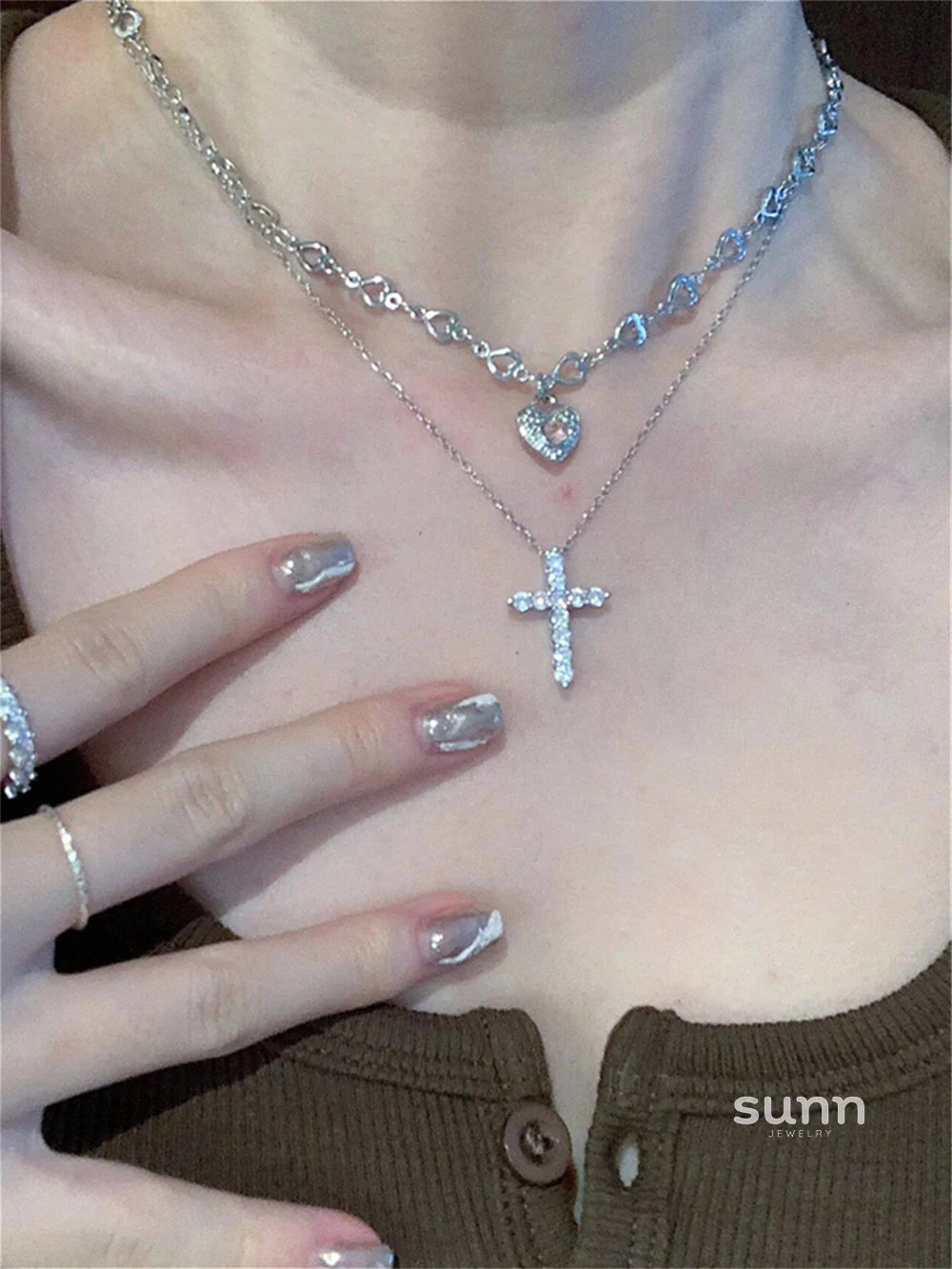 Aja Zircon Pendant Necklace