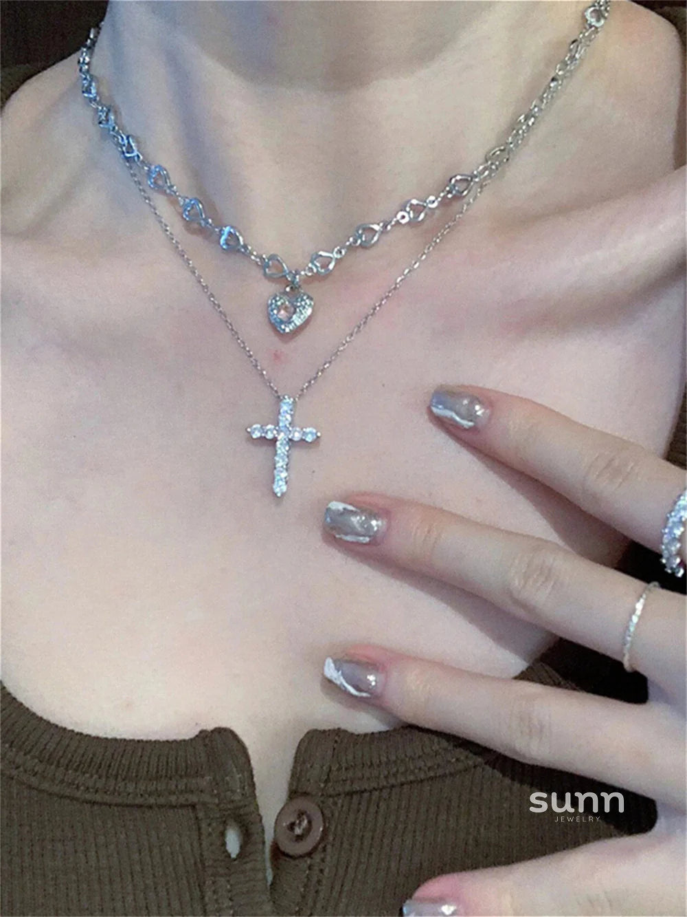 Aja Zircon Pendant Necklace
