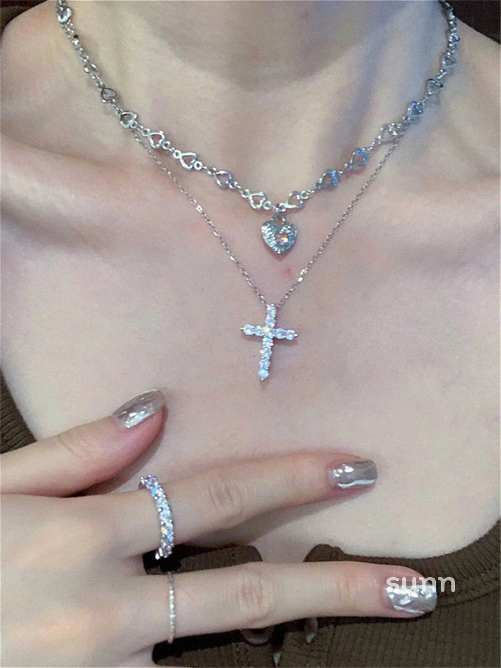 Aja Zircon Pendant Necklace