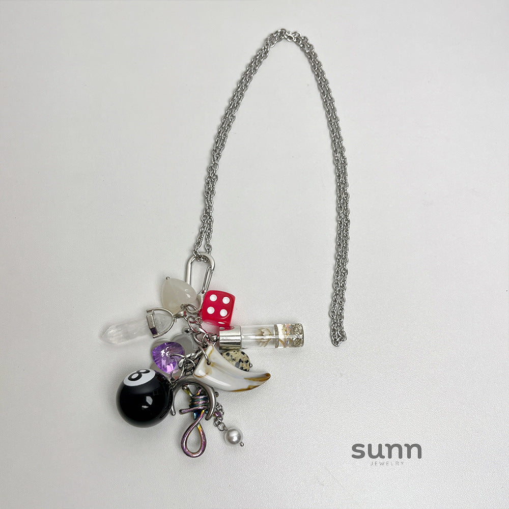 Akari Multi-Element Pendant Necklace [DANYT7JI]