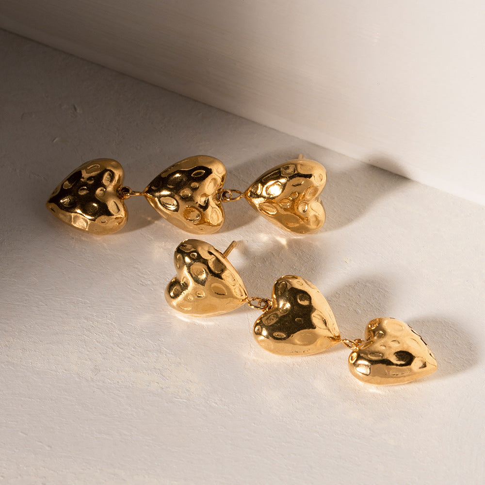 Akari Sculpted C-Hoop Earrings [S75XIYCE]