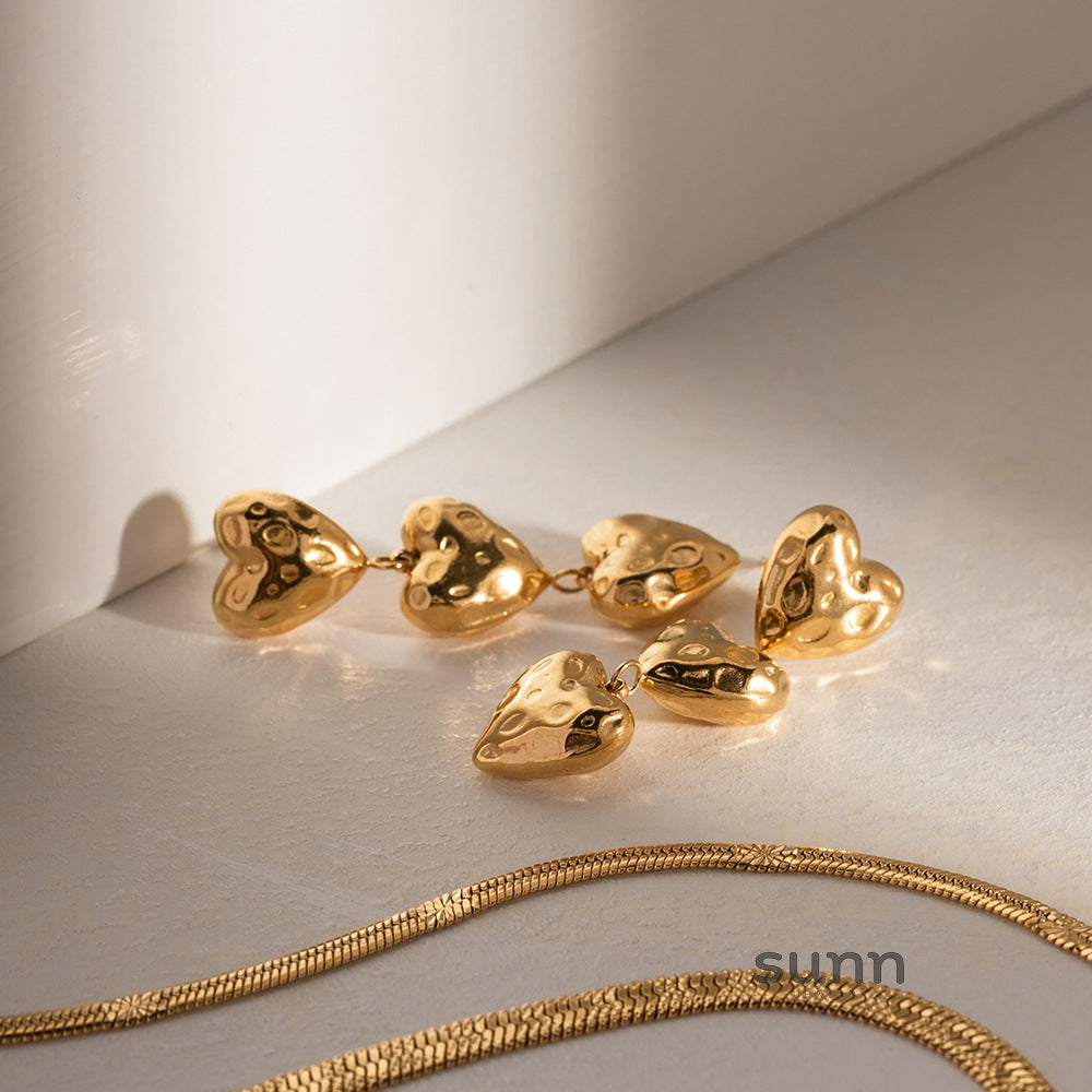 Akari Sculpted C-Hoop Earrings [676F0Z9U]