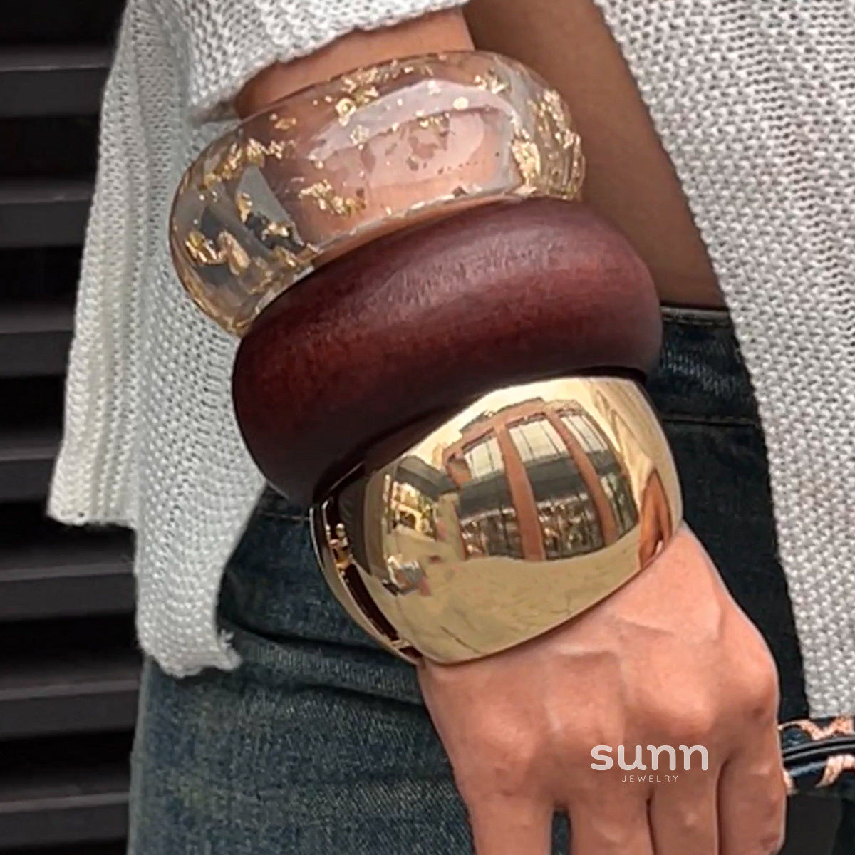 Akasha Bold Statement Bracelet [PU1I0Y23]