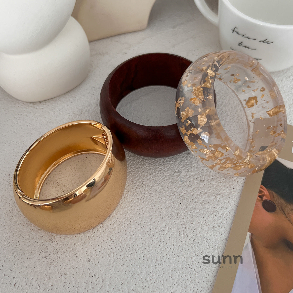 Akasha Bold Statement Bracelet [RRB0BQ3X]