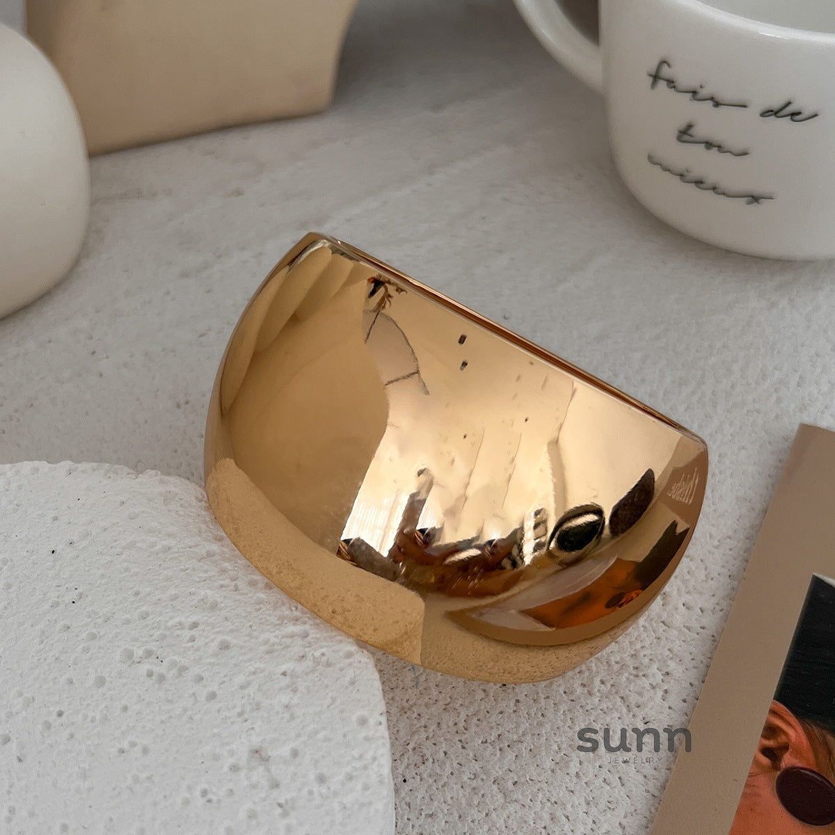 Akasha Bold Statement Bracelet [S5ICYP4D]