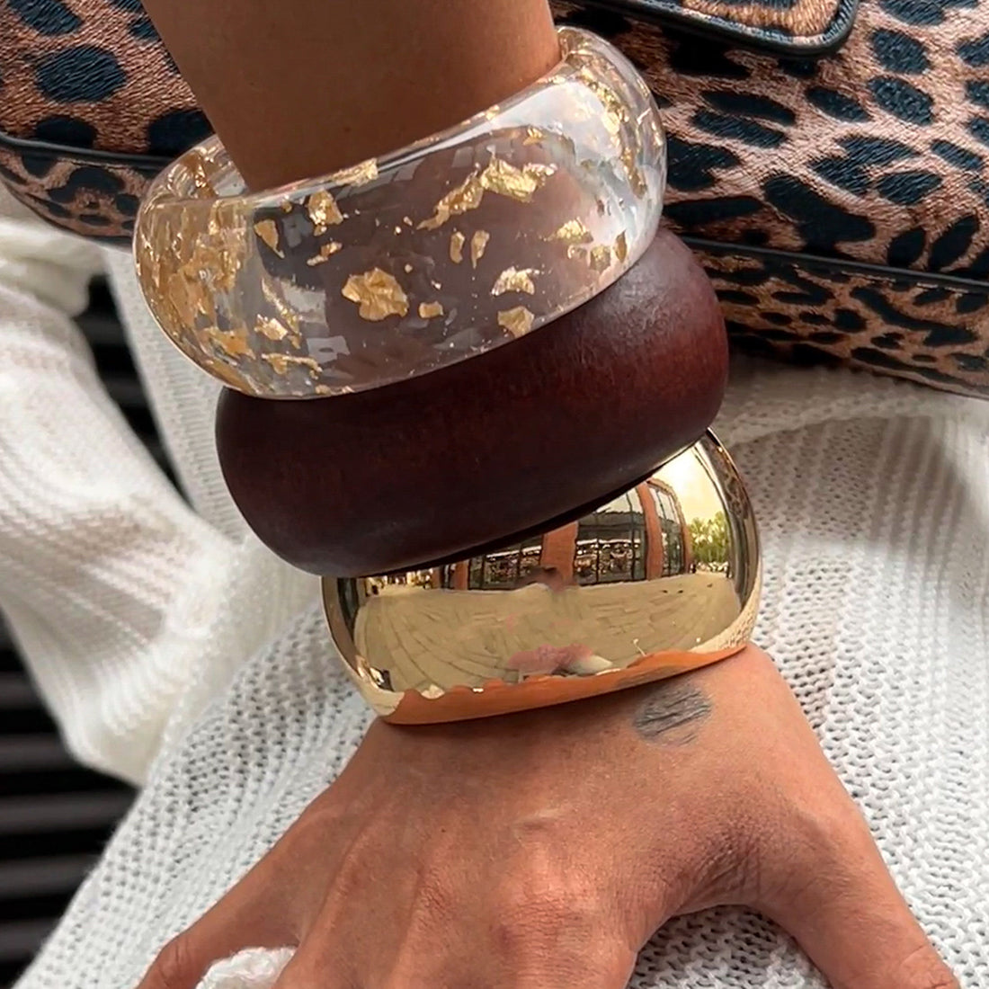 Akasha Bold Statement Bracelet [Q1Z4BPT1]