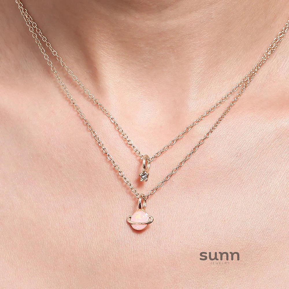 Akeelah Layered Choker Necklace