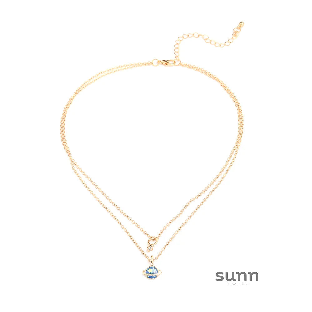 Akeelah Layered Choker Necklace