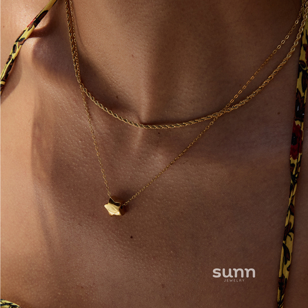 Alaa Multi-layer Heart Necklace [GIQPDVLT]