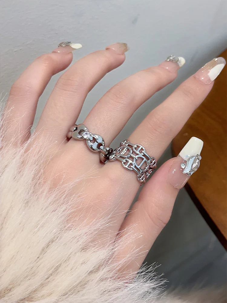 Alani Double Layer Twisted Ring