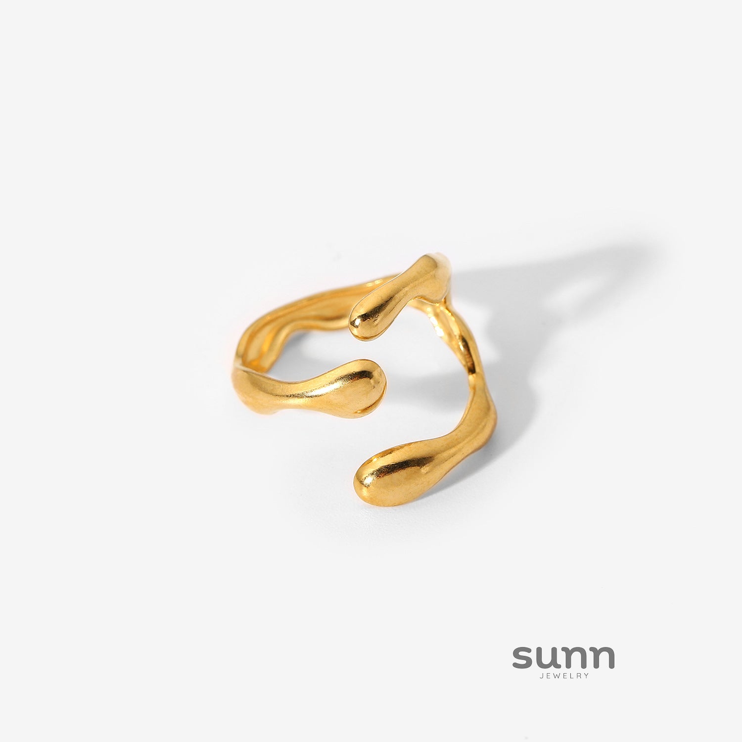 Alanie Geometric Staggered Ring [M0EATM5W]