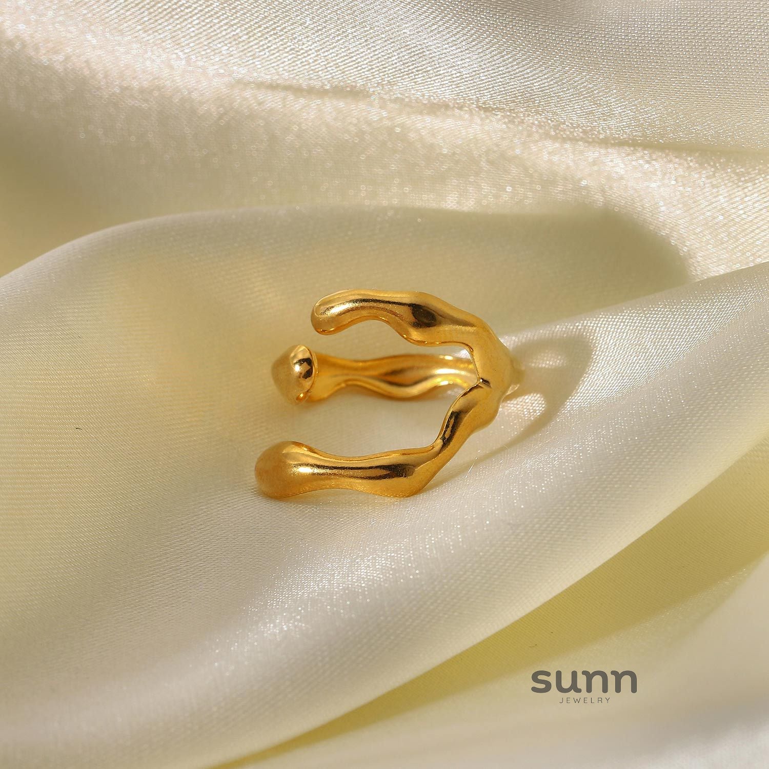 Alanie Geometric Staggered Ring [9UCFXMQG]