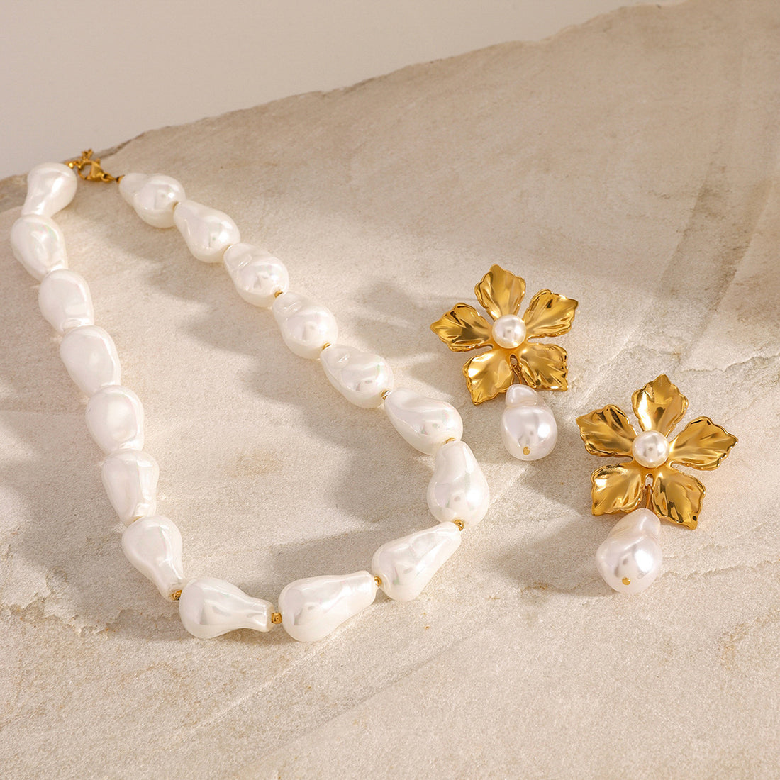 Alanis Baroque Pearl Jewelry [HT3GR33E]