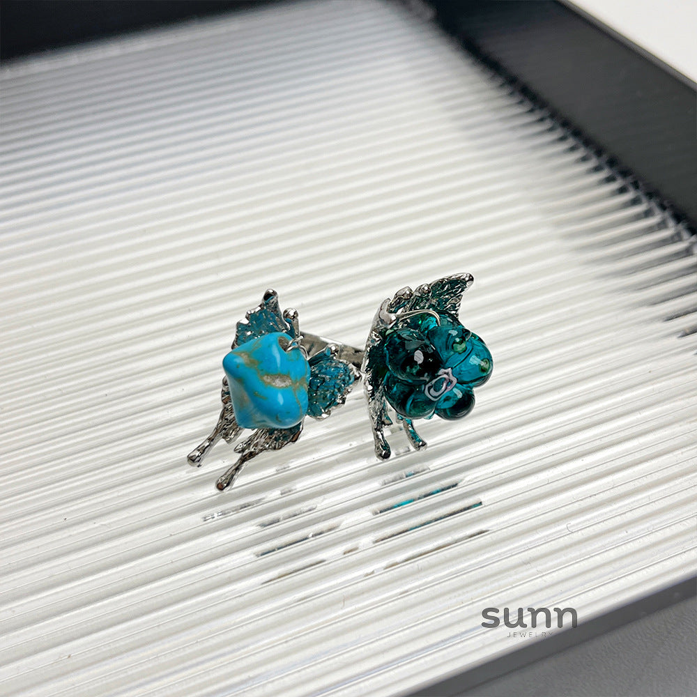 Alany Retro Butterfly Ring [6AKQHYE5]