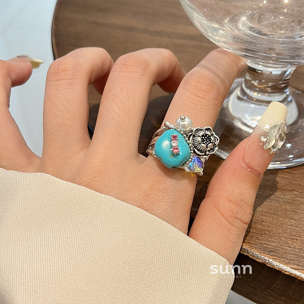 Alany Retro Butterfly Ring [GXSH2C9B]