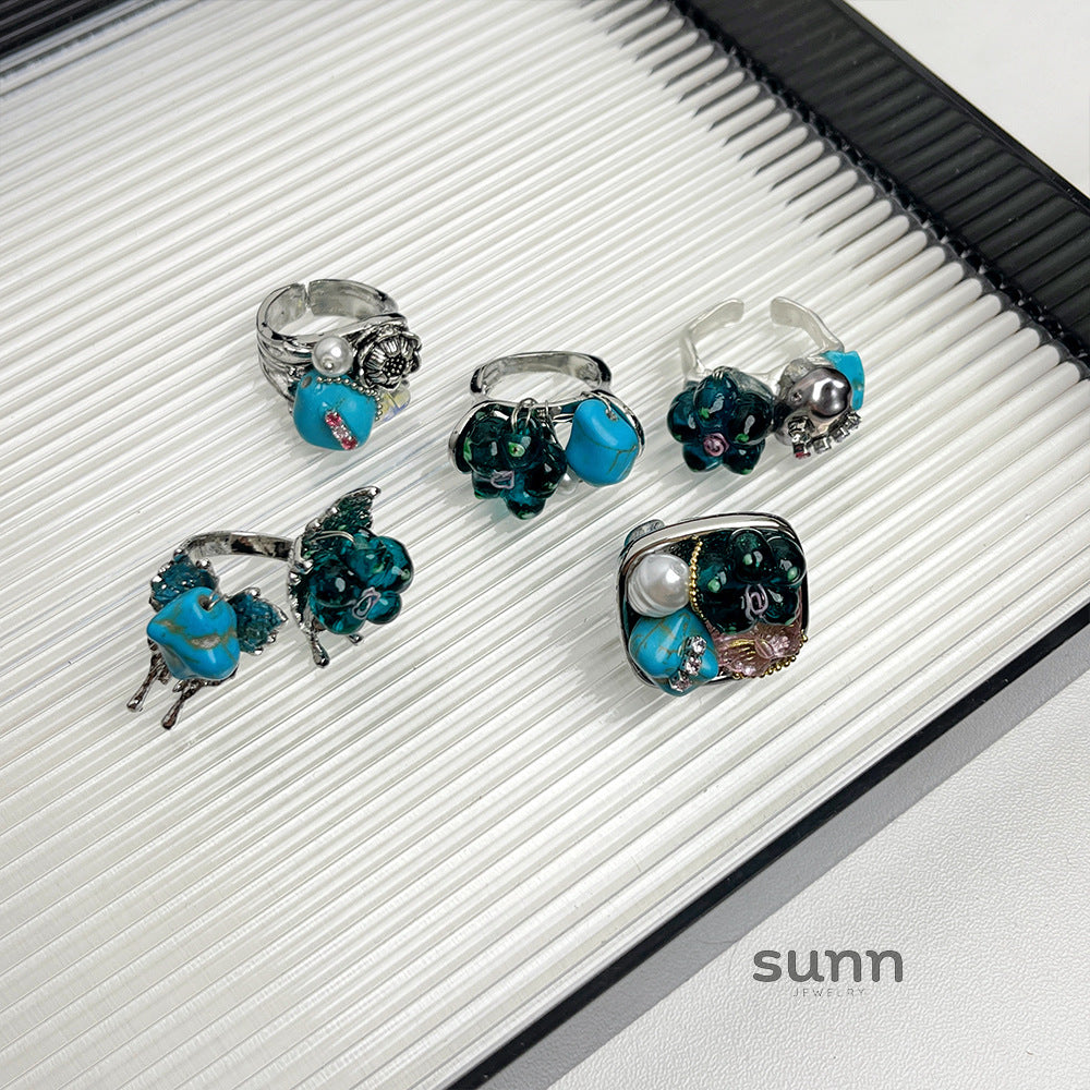 Alany Retro Butterfly Ring [56KIU4HR]