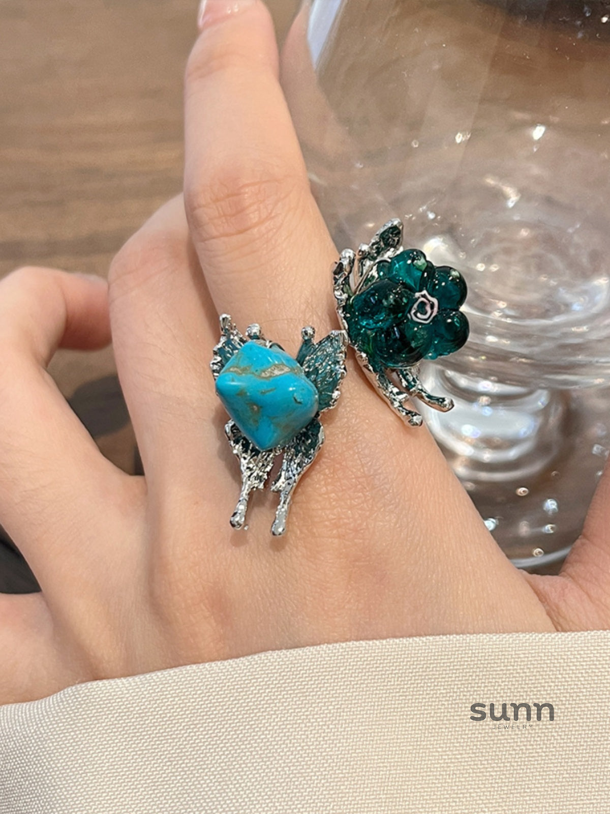 Alany Retro Butterfly Ring [JXWYSLZV]