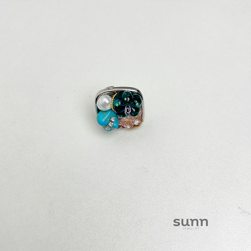 Alany Retro Butterfly Ring [OZIAT65O]