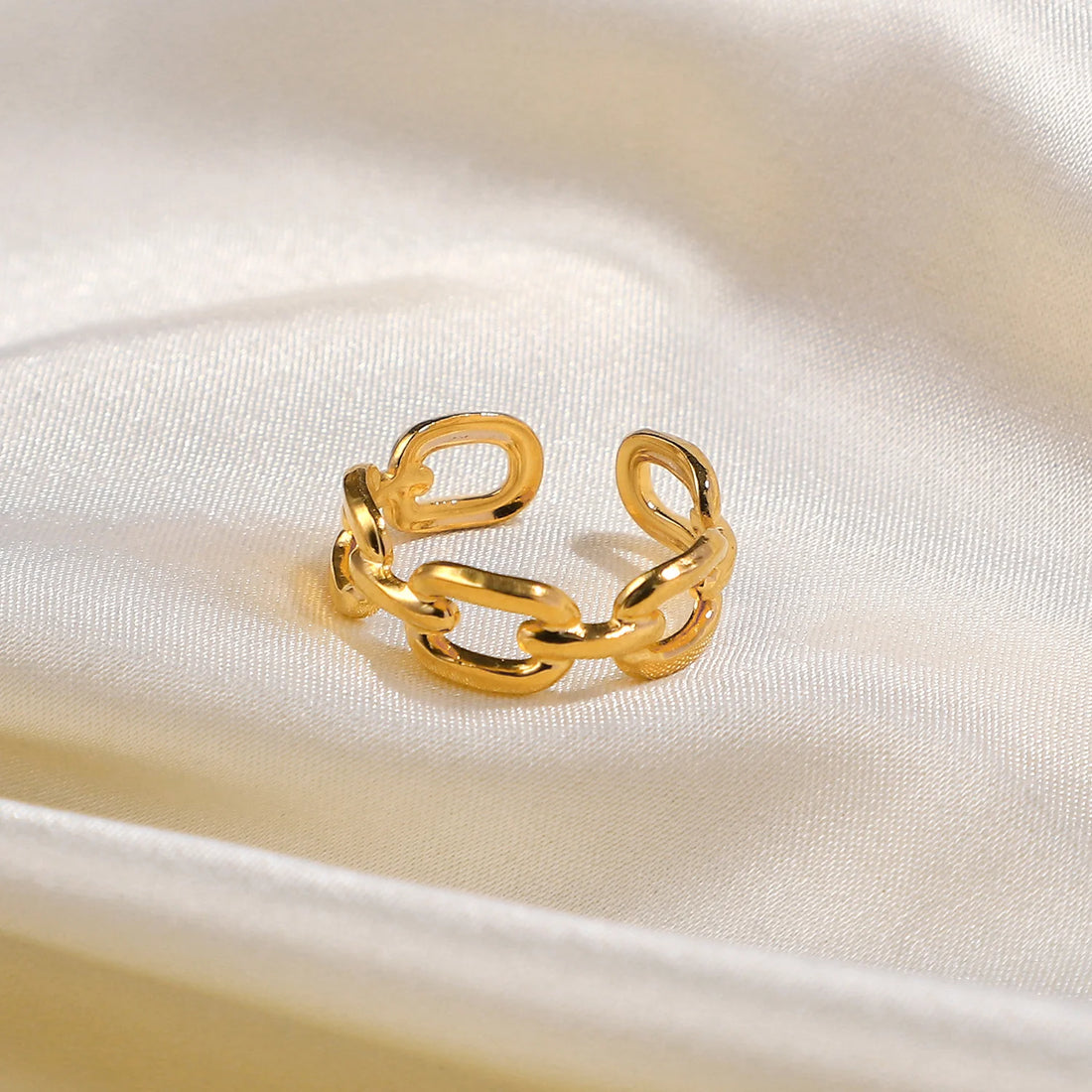 Alauna Square Link Ring