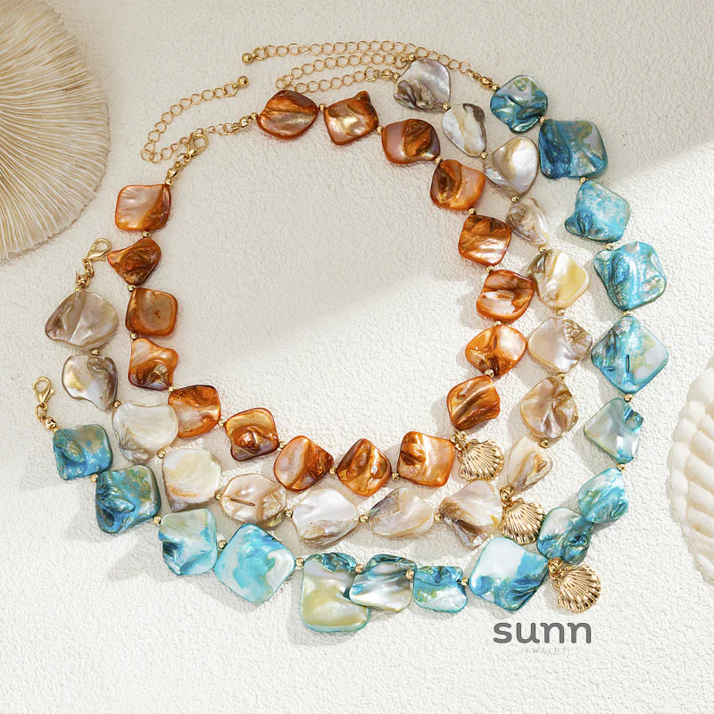 Alaura Scallop Charm Chain