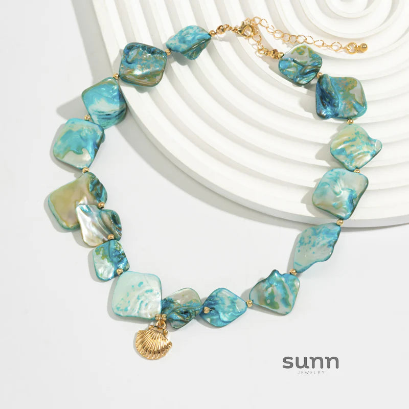 Alaura Scallop Charm Chain