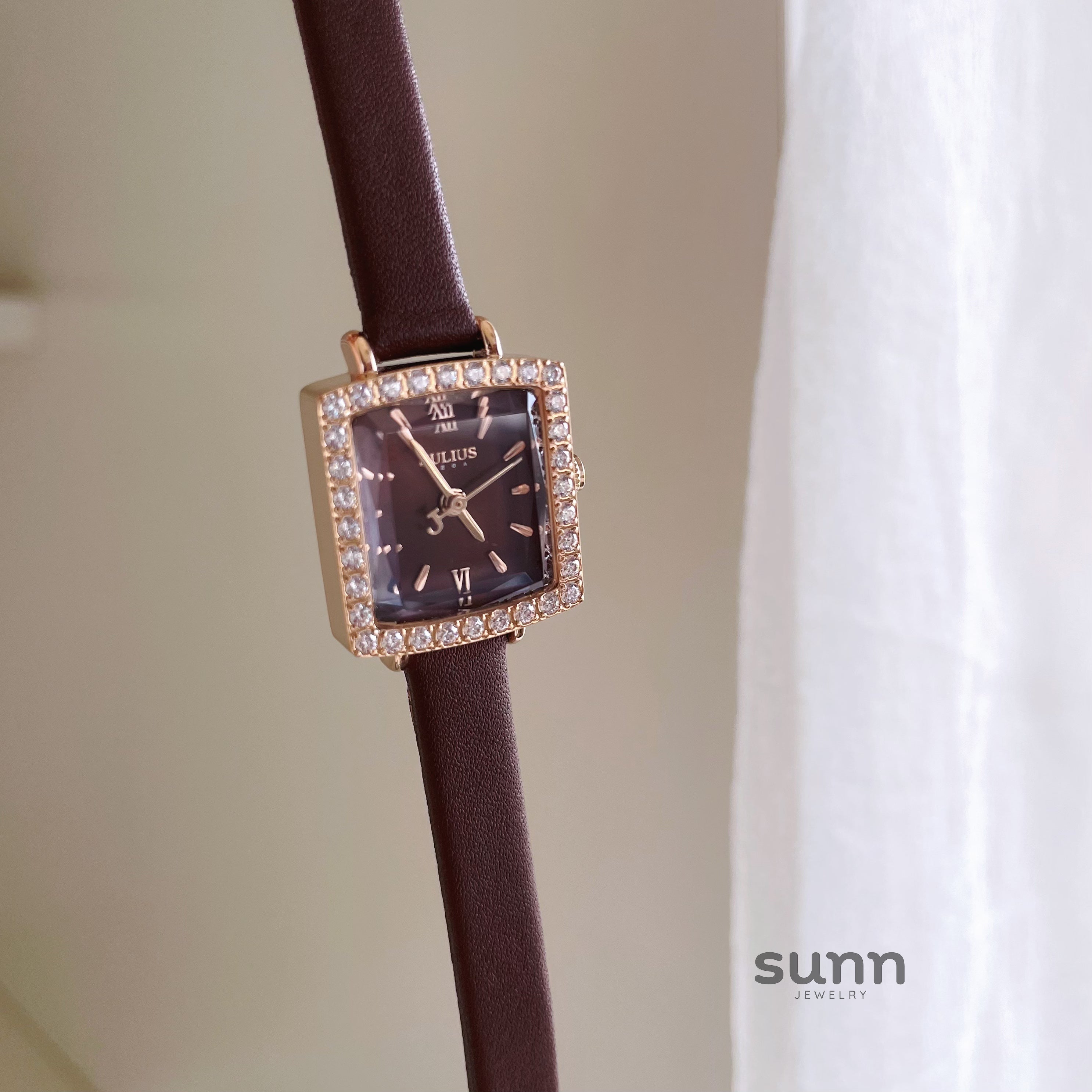 Alayiah Diamond Square Watch [AZDBY7TC]